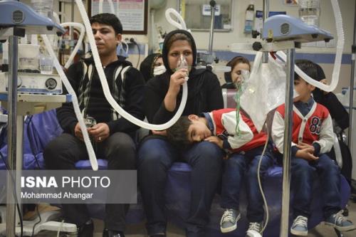 رجوع بیشتر از 1000 خوزستانی به بیمارستان ها به دنبال گرد و غبار امروز